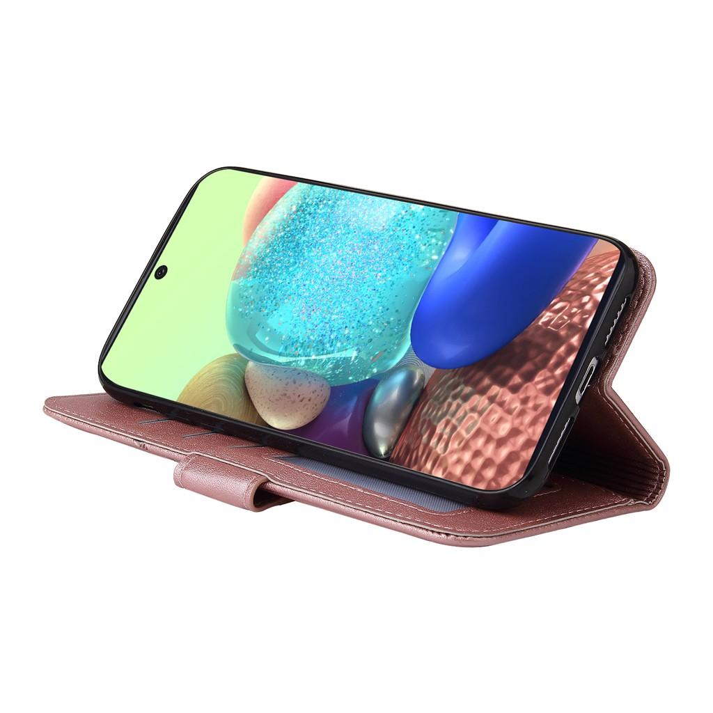 Bao da điện thoại dạng ví cho Samsung Galaxy Note20 Ultra A71 A51 5G M51 M31 M31S