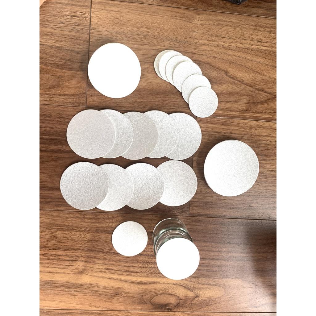 Màng seal tự dính miệng hũ 65 mm hũ nhựa 150ml
