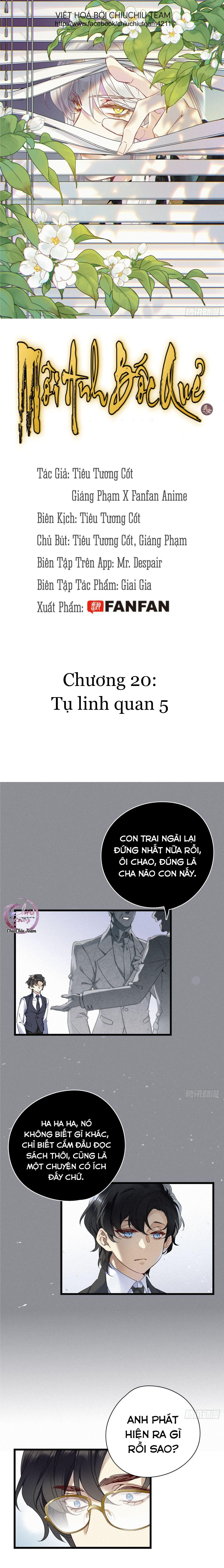 Mời Anh Bốc Quẻ chapter 20