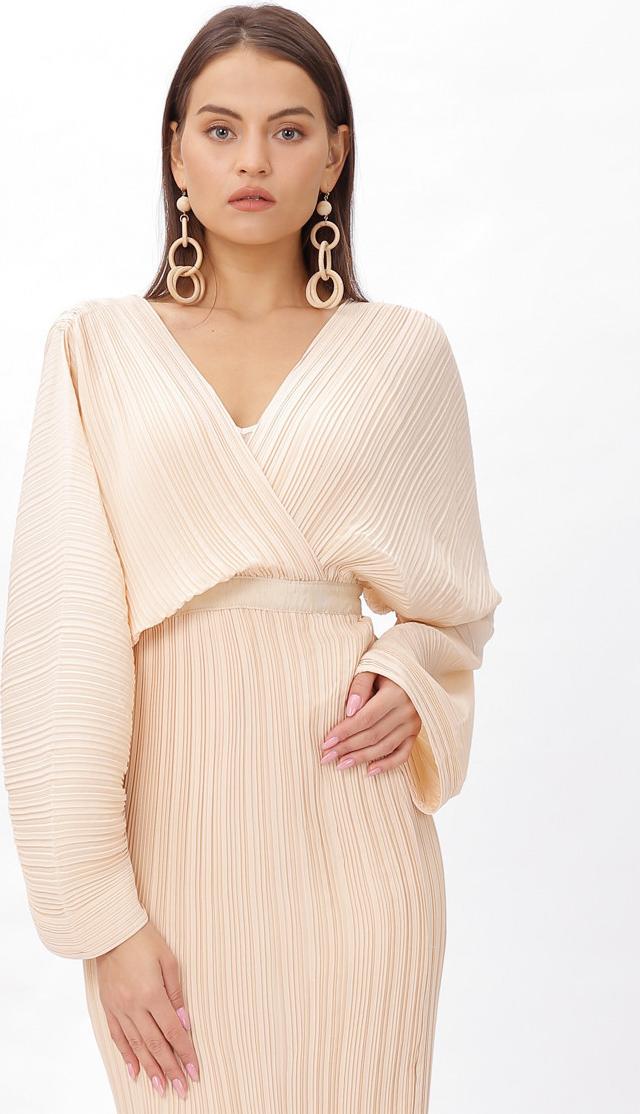 V-nech maxi Dress