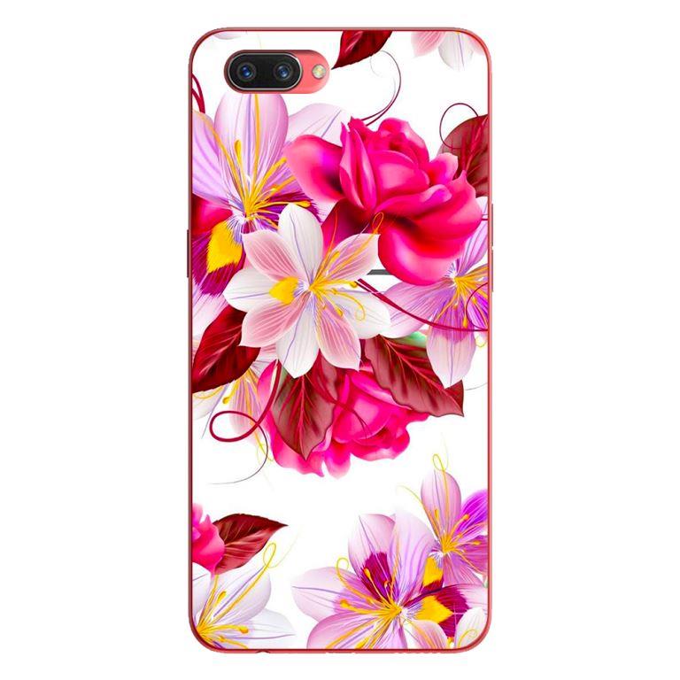 Ốp lưng in cho OPPO A5 mẫu Hoa Hồng - Hàng chính hãng