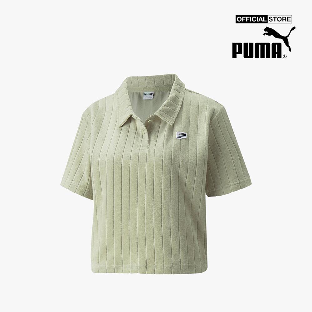 PUMA - Áo thun polo nữ Downtown Towelling 533589