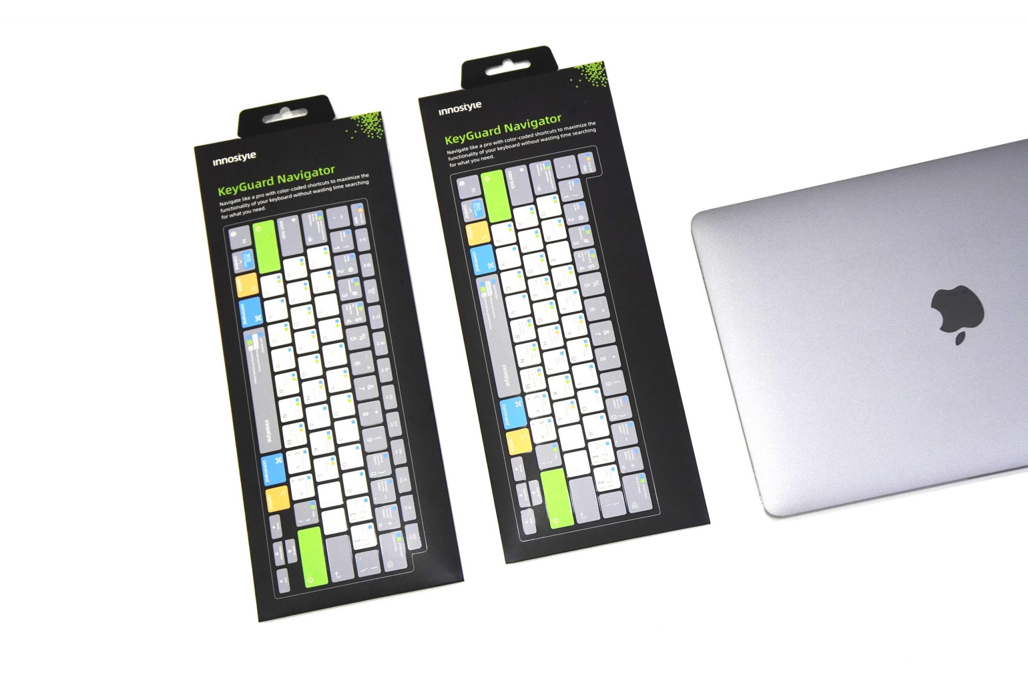 Miếng phủ bàn phím bảo vệ dành cho MacBook Air 13 inch 2020 M1 hiệu INNOSTYLE KEYGUARD NAVIGATOR SHORTCUT - Hàng Chính Hãng