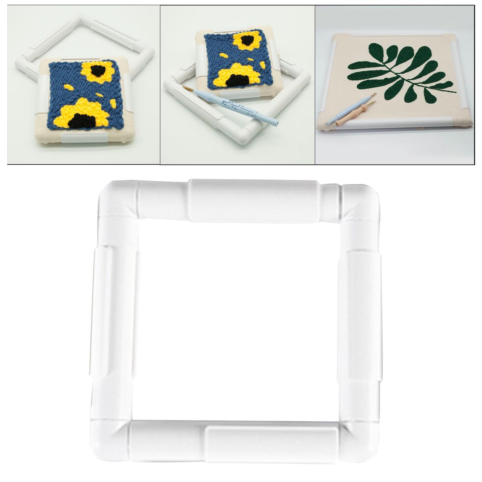 Square Shape Embroidery Frame Sewing Tools Cross Stitch Craft DIY