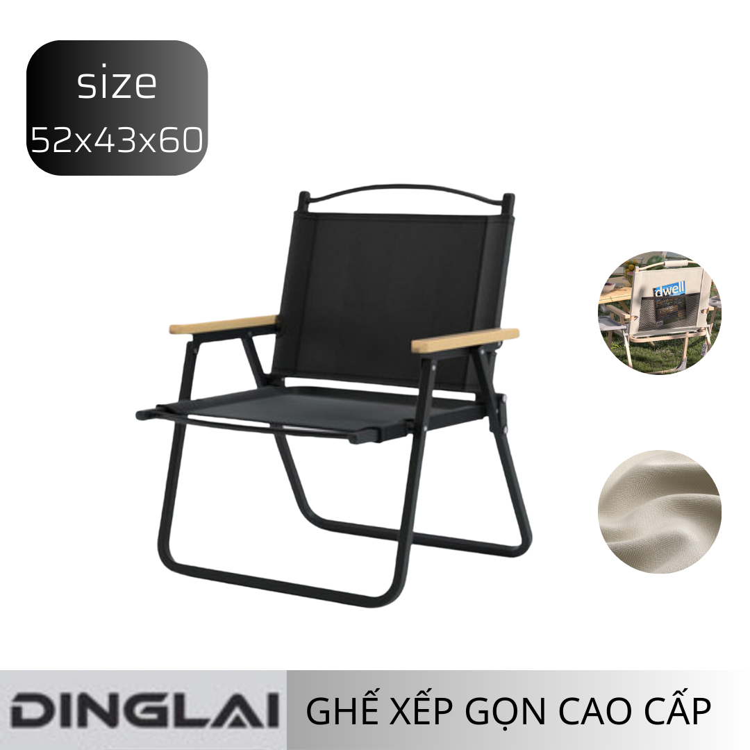 Ghế xếp DINGLAI cao cấp