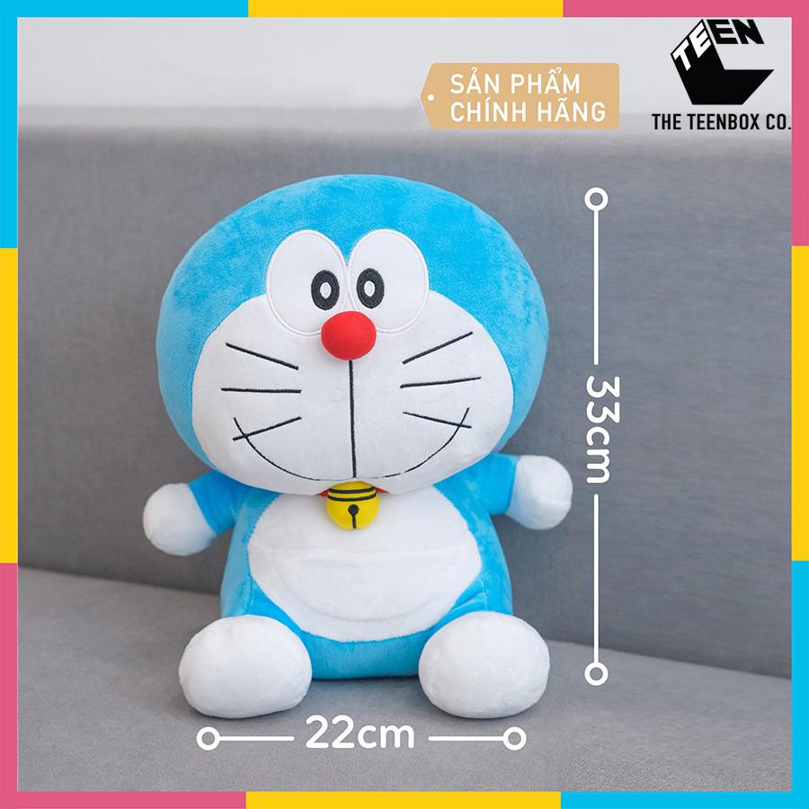 Thú bông Doraemon Size M , Thú Nhồi Bông, Đồ Chơi  - Sản Phẩm Có Bản Quyền, Phân Phối Bởi Teenbox