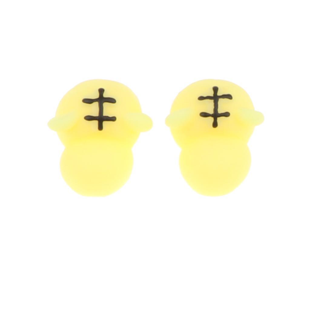 2 Pack Squishy Soft Slow Rising Squishes TPR Stress Relief Small Tiger Toy