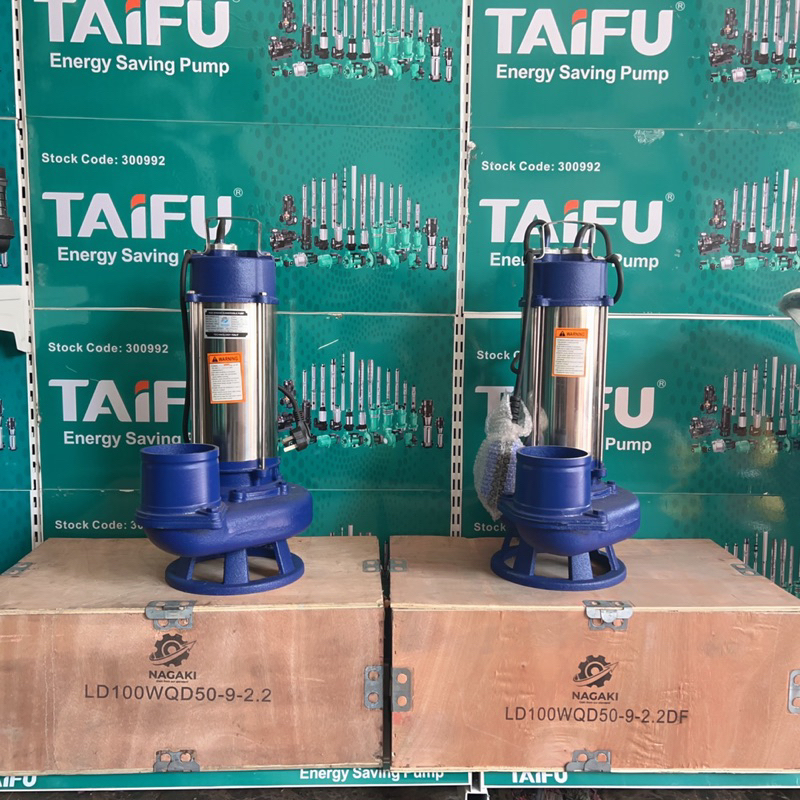 Máy bơm chìm nước thải 2.2Kw Thân INOX 304 NAGAKI Bảo hành 1 năm, Máy bơm nước chìm, Máy Bơm tõm