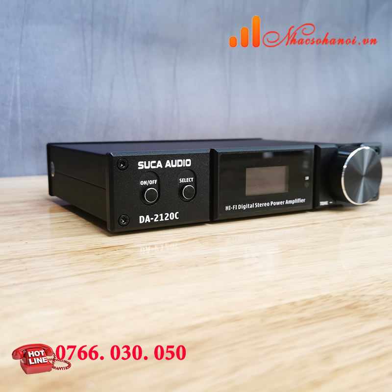 AMPLY DAC GIẢI MÃ 24BIT SUCA DA-2120C - Hàng Chính Hãng