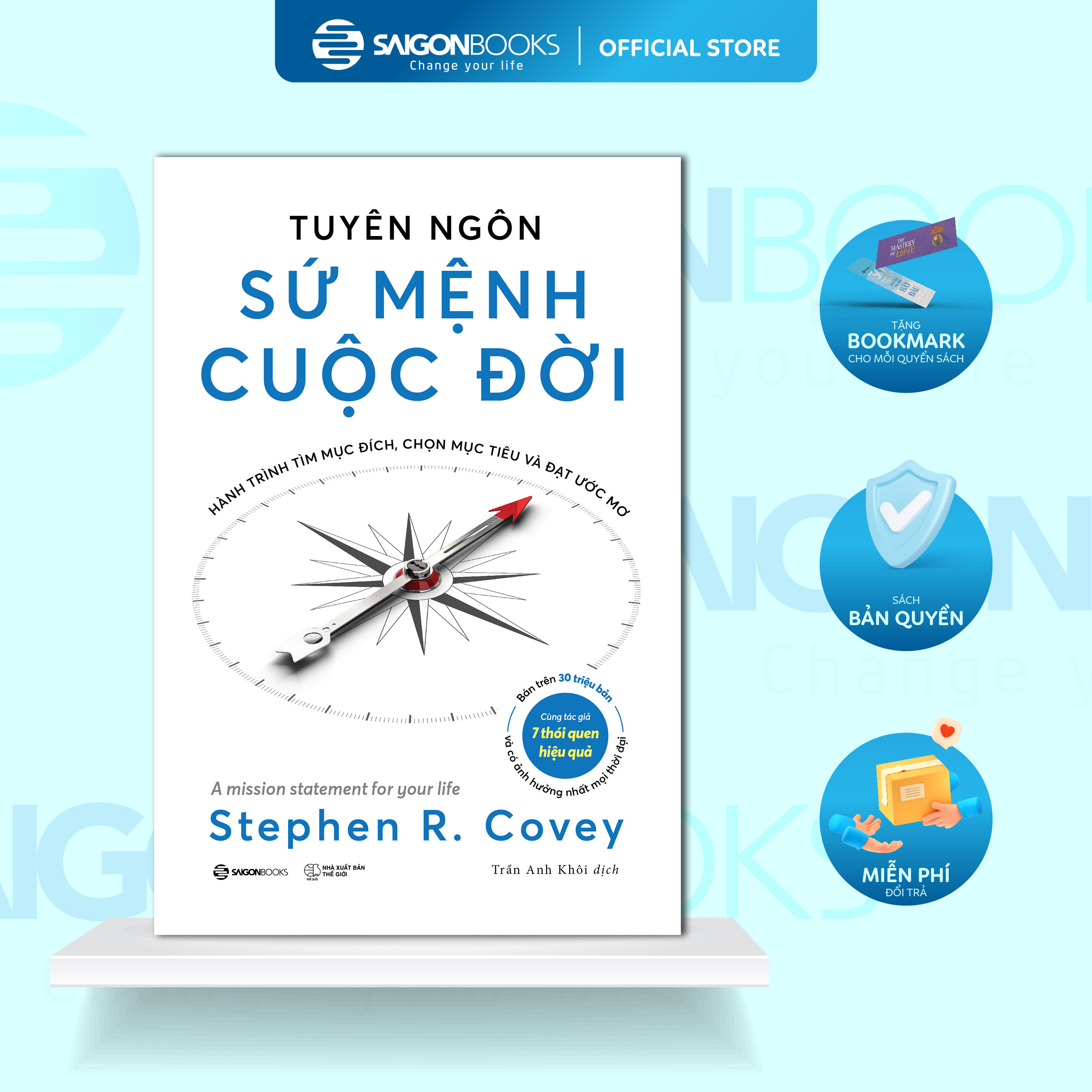Sách - Tuyên Ngôn Sứ Mệnh Cuộc Đời - Stephen R. Covey