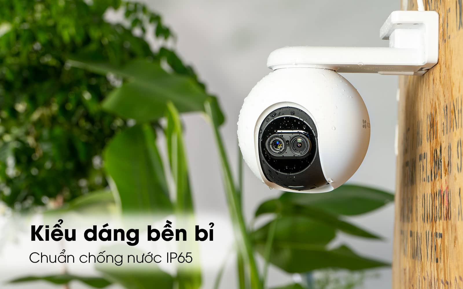 Camera Ezviz C8PF 2MP Mắt Kép - AI Thông minh - Xoay 360 độ - Đàm thoại 2 chiều - Hàng chính hãng