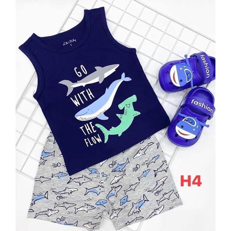 Bộ dát nách bé trai size 7-22kg