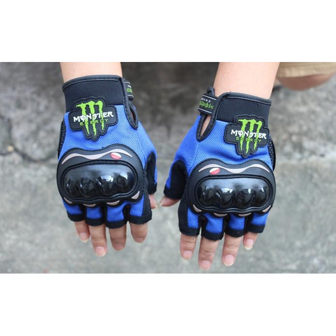 Găng tay Monster ngắn ngón có gù
