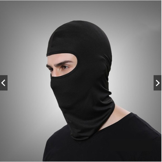 Khăn trùm đầu Ninja Fullface đi phượt (Màu đen)