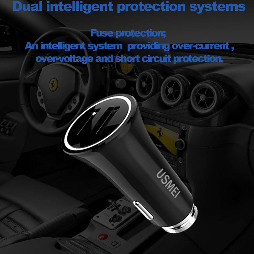 3.6A USB Car Charger Adapter