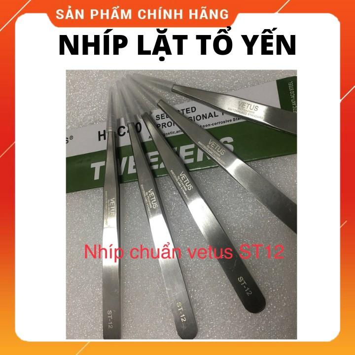 Nhíp nhặt lông yến chuyên dụng Inox Cao Cấp Vetus Siêu Nhọn ST12 và ST15