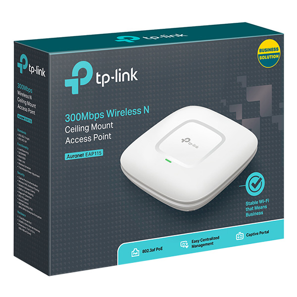 Bộ Phát Sóng Wifi Gắn Trần TP-Link EAP115 - Hàng Chính Hãng