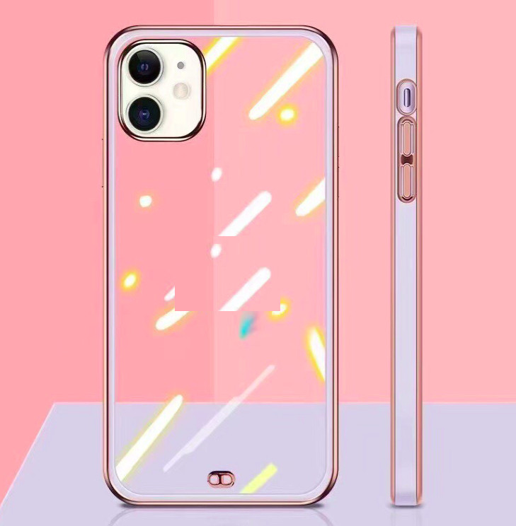 Ốp dẻo mạ viền vuông mạ crom gold cho iphone 11/ 11pro/ 11 promax/ iPhone 12/ 12 pro/ 12 promax