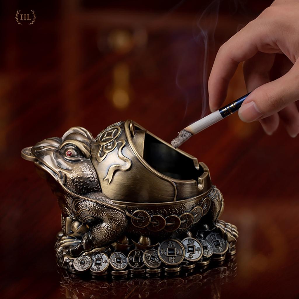 Gạt tàn thuốc Thiềm Thử | Gạt tàn Cóc | GẠT TÀN CÓC NGẬM TIỀN