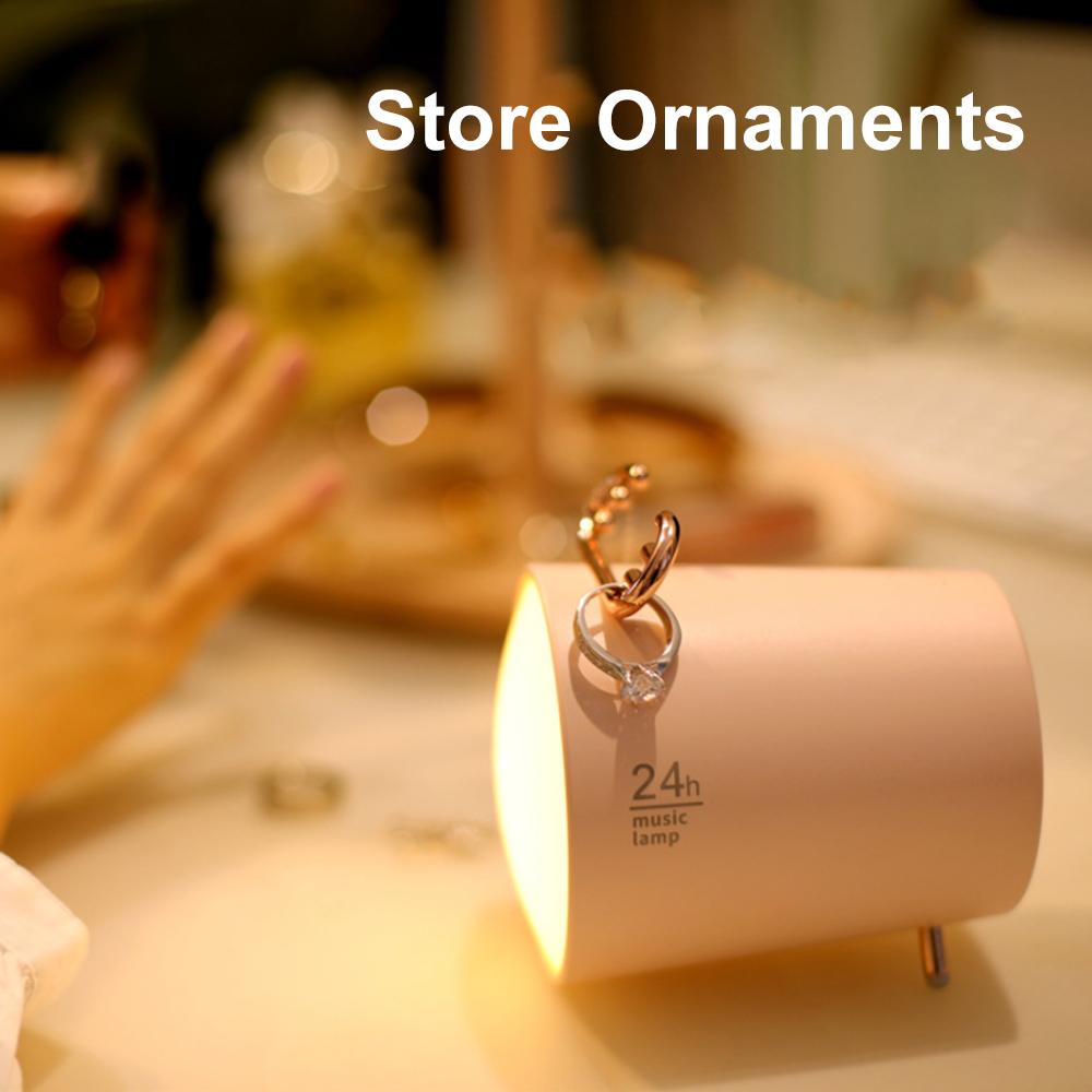 Loa nghe nhạc không dây có đèn led thời trang