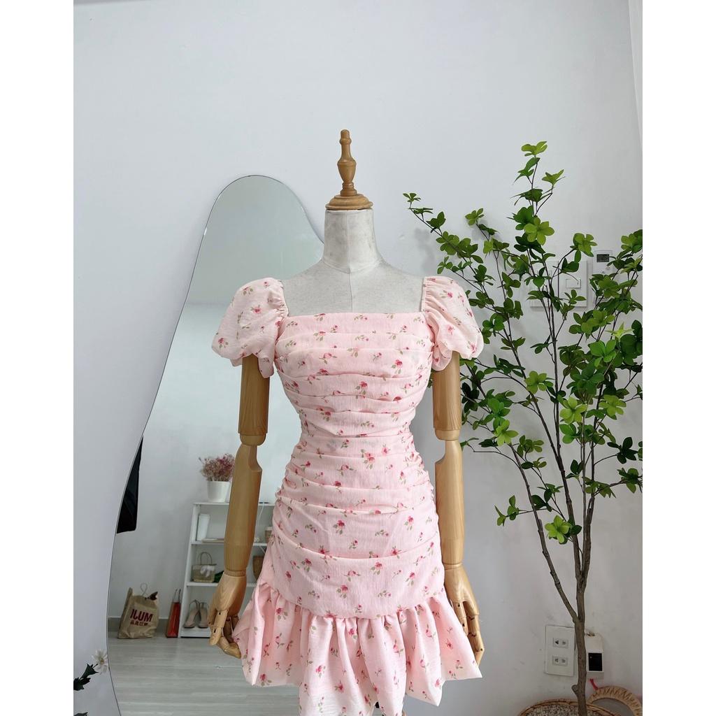 TIELA Đầm váy hoa nhún - Mabel Dress