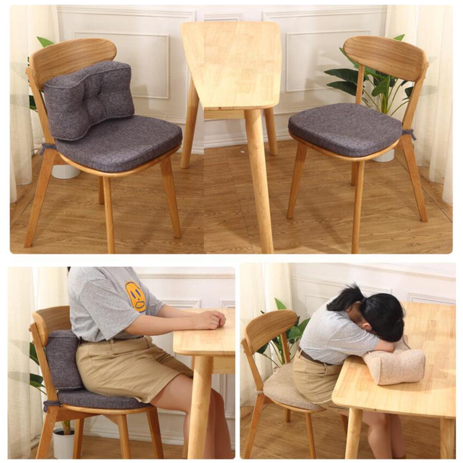 Chair Seat Cushion Pad Office Home Chair Cushion Chair Pad Black Grey