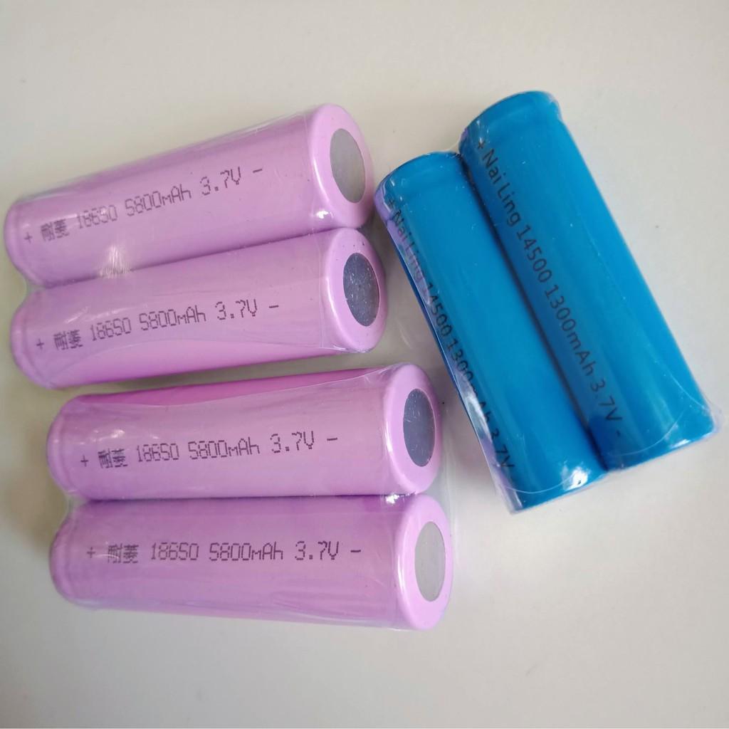 5800mAh, 9900mAh 3,7V - Dùng cho Đèn Led, Sạc dự phòng, Đồ chơi, Đèn Tích điện, Loa, quạt cầm tay