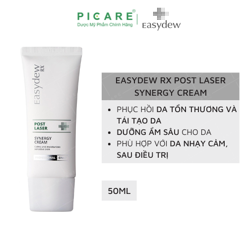 Kem Dưỡng Easydew Rx Phục Hồi, Tái Tạo Da Sau Tổn Thương, Laser, Lăn Kim, Peel Da Post Laser Synergy Cream 50ml