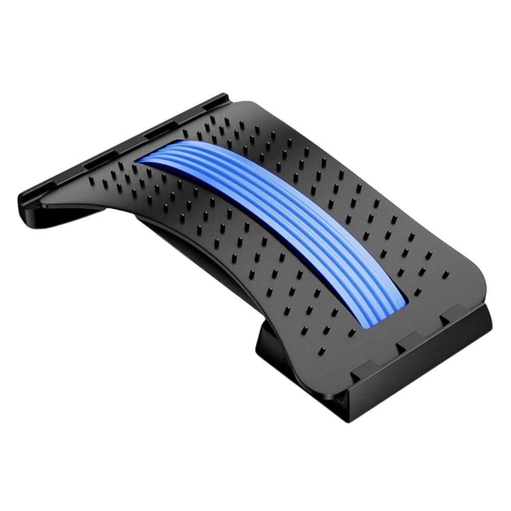 Multi-Level Adjustable Back Massager Stretcher Waist Neck Stretch Fitness Lumbar Cervical Spine Support Pain Relief Relaxation