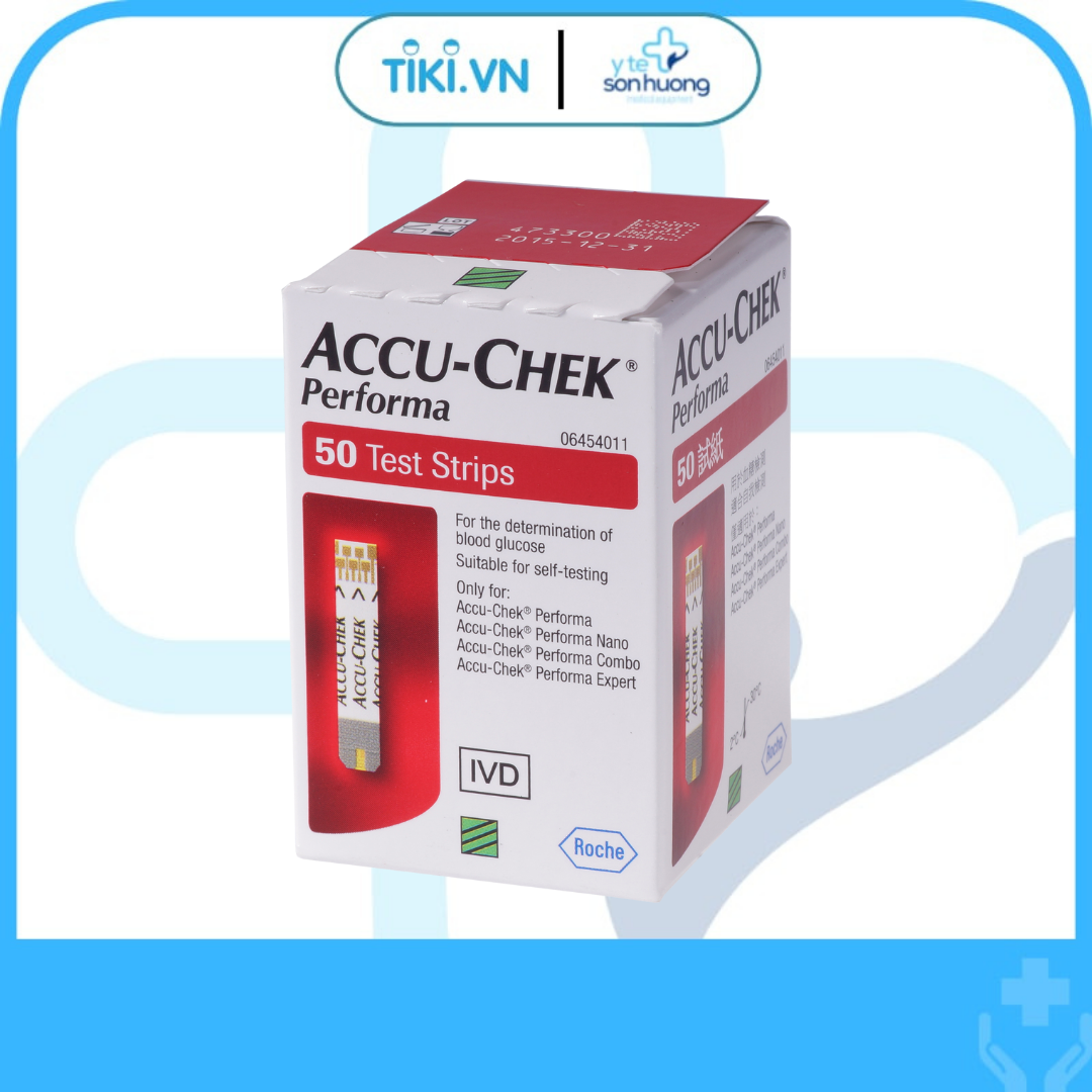 Que Thử Đường Huyết Accu-chek Performa 50