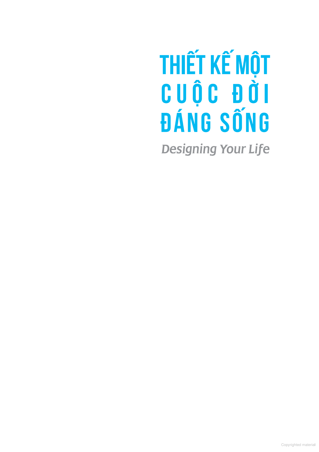 Thiết Kế Một Cuộc Đời Đáng Sống - FN