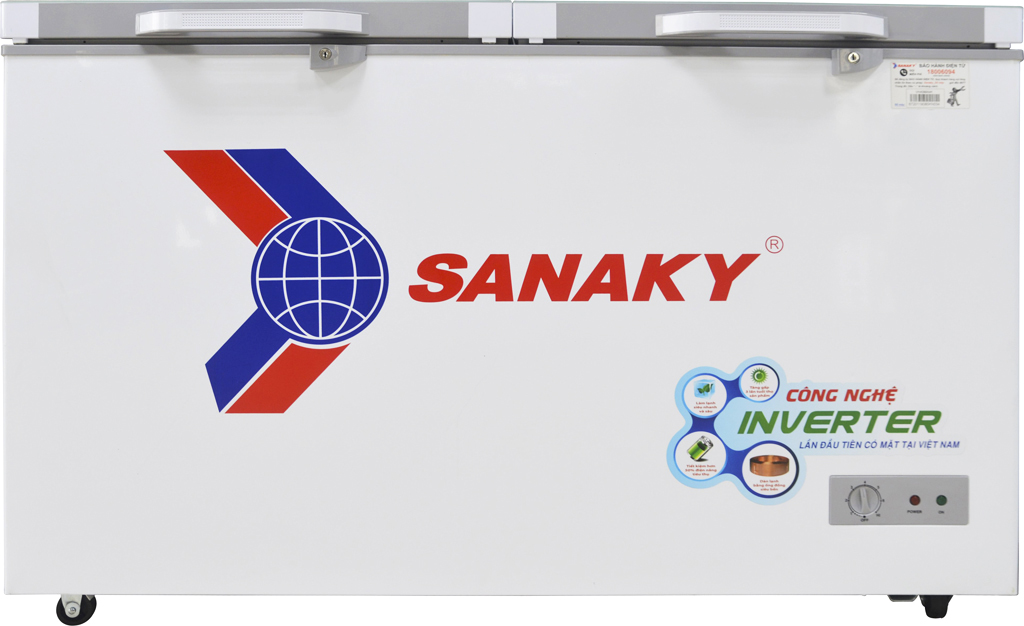 Tủ Đông Kính Cường Lực Inverter Sanaky VH-2899A4K (235L)