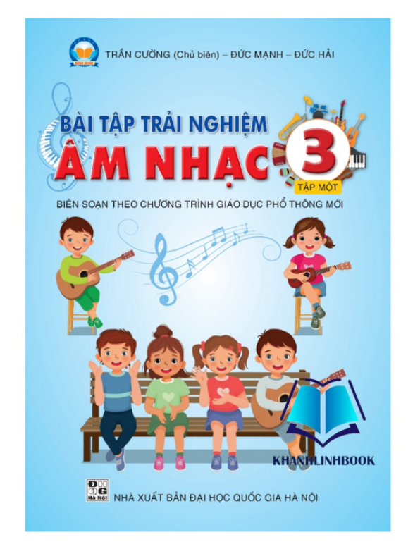 Sách Bài tập trải nghiệm Âm nhạc 3 Tập 1