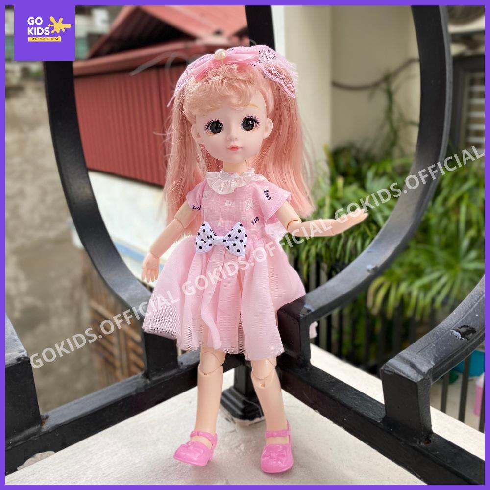 Búp bê ella mắt đá,có khớp cao cấp, cao 30 cm