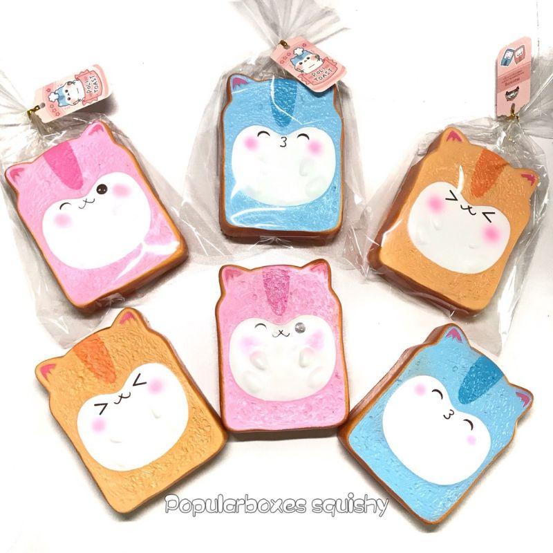 (23/9 CẬP NHẬT HÀNG VỀ) Squishy lát bánh mỳ poli (có ảnh khách chụp)
