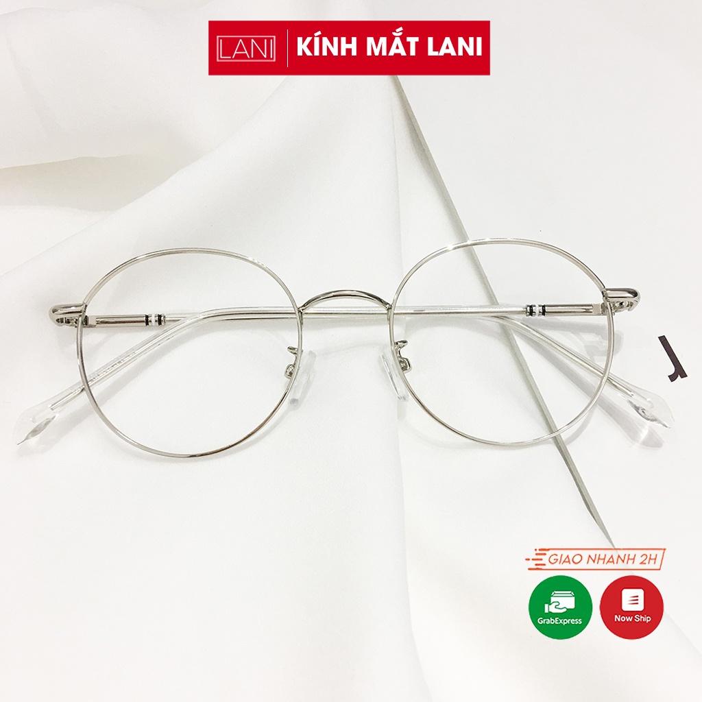 Gọng kính cận LANI kim loại tròn cho mặt nhỏ màu sắc nhẹ nhàng 29120 - Mắt kính có độ theo yêu cầu