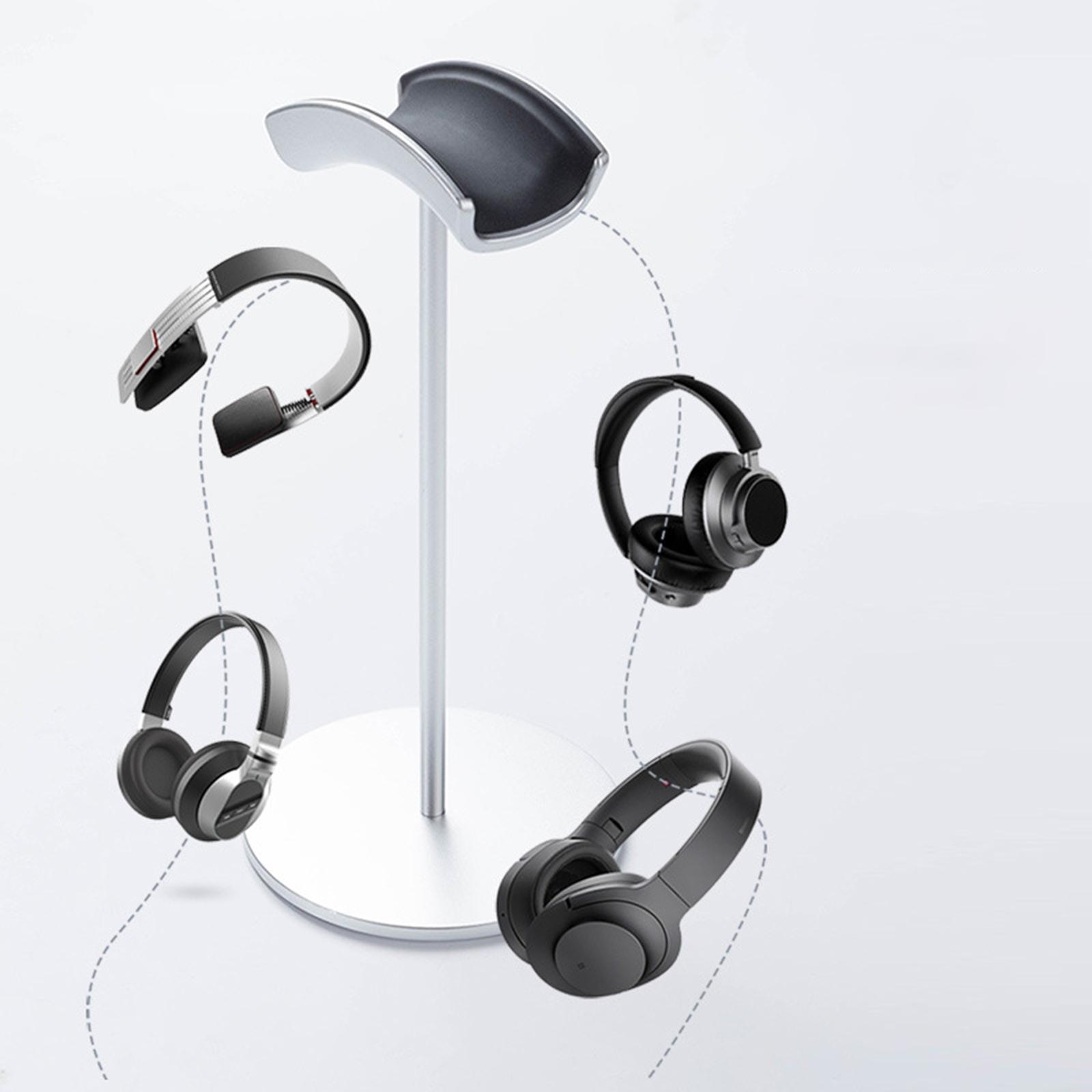 Headphone Stand Detachable Portable Aluminum Alloy Stable Hanger Rack