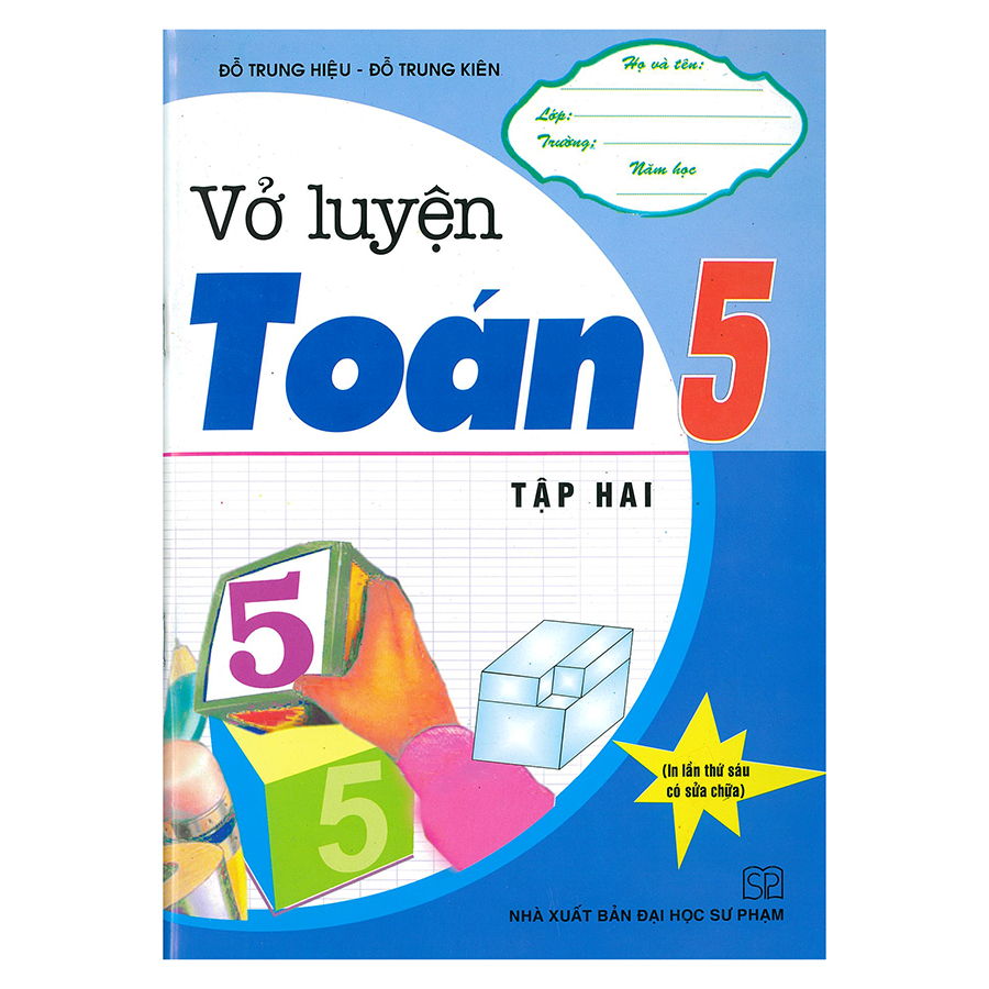 Vở Luyện Toán 5 - Tập 2