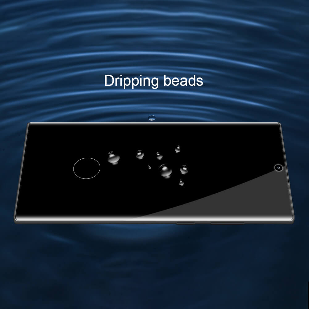 Miếng dán kính cường lực full 3D cho Samsung Galaxy S22 Ultra hiệu Nillkin CP+ Max - Hàng nhập khẩu