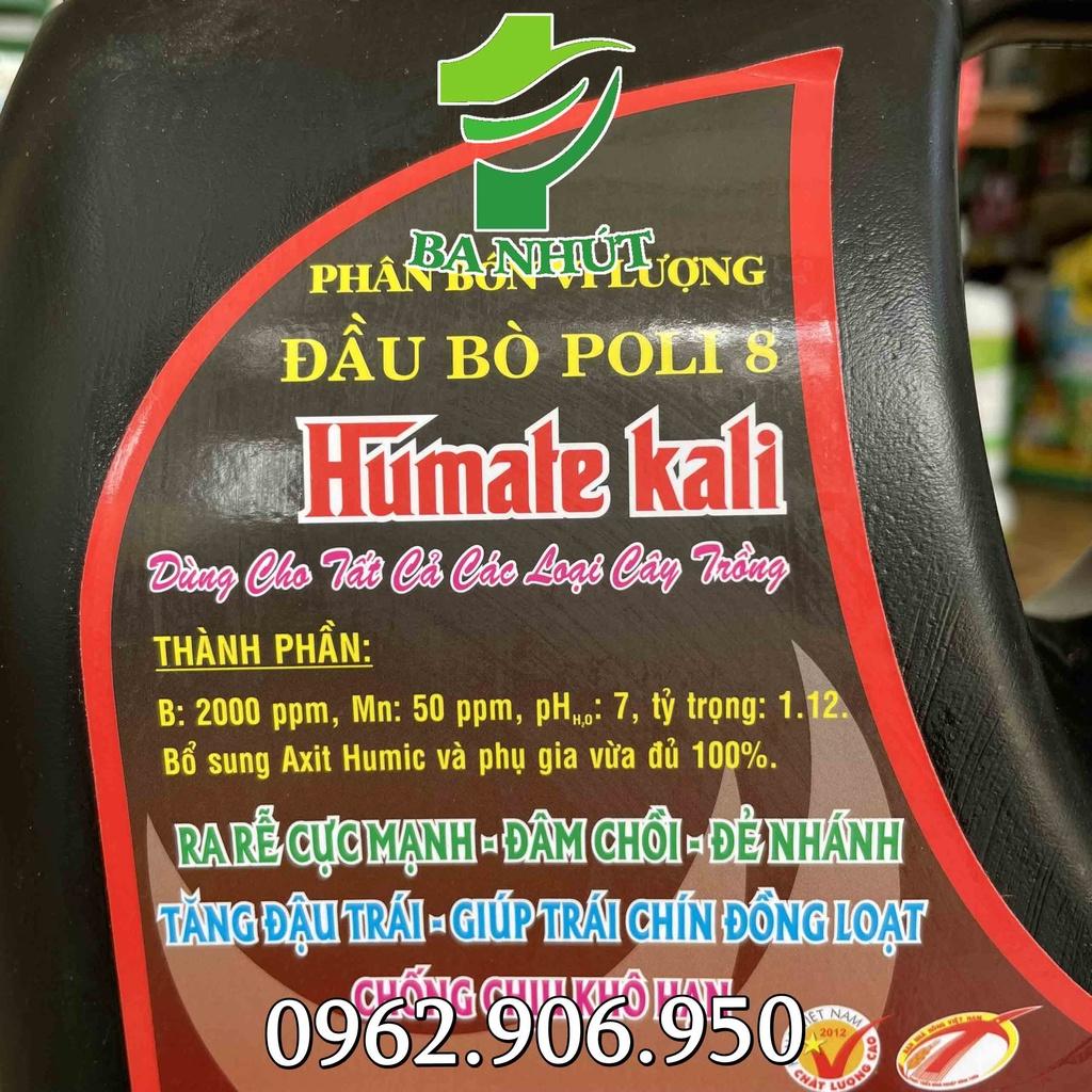 Phân Bón Vi Lượng Đầu Bò HUMATE KALI Can 5Lit – Ra Rễ Cực Mạnh, Đâm Chồi, Đẻ Nhánh, Tăng Đậu Trái