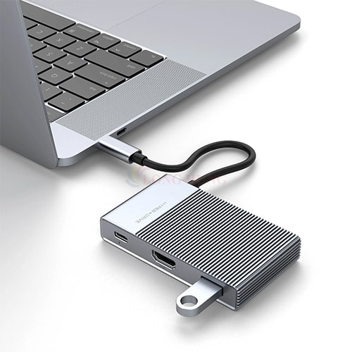 Cổng chuyển đổi HyperDrive 6-in-1 Gen2 USB-C Hub HD-G206 - Hàng chính hãng