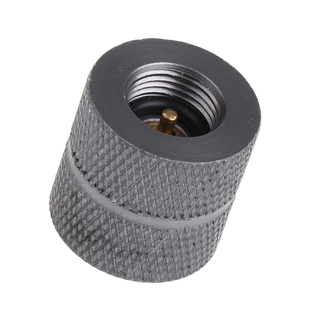 Camping Stove Refill Adapter Propane Butane Canister Converter for Flat Tank