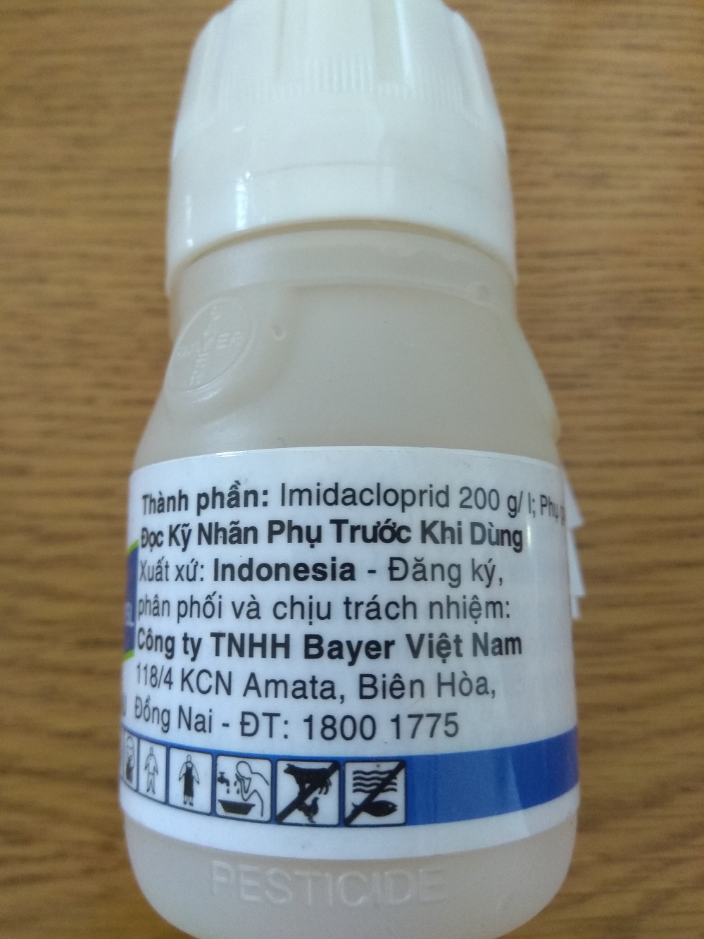 Confidor 200SL trừ bọ trĩ và các côn trùng hút chích - chai 50ml