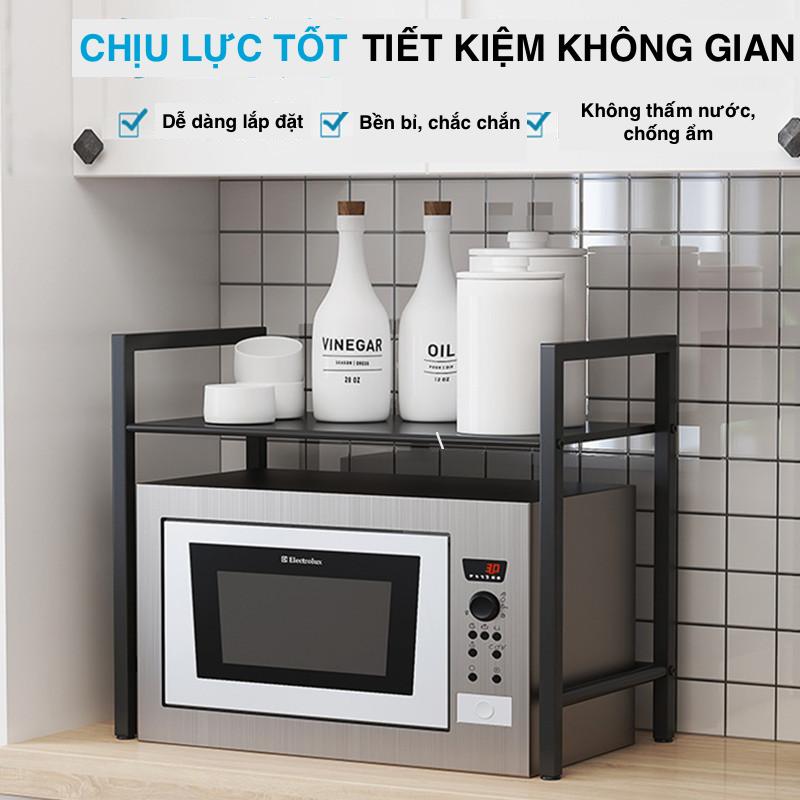 Kệ Để Lò Vi Sóng, Gia Vị G40A2 Inox Tiết Kiệm Không Gian Bếp Mẫu Mới