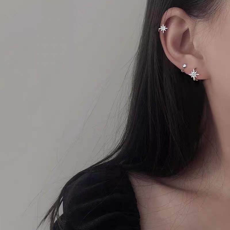 Bông tai sao sáng mini  ẢNH THẬT!