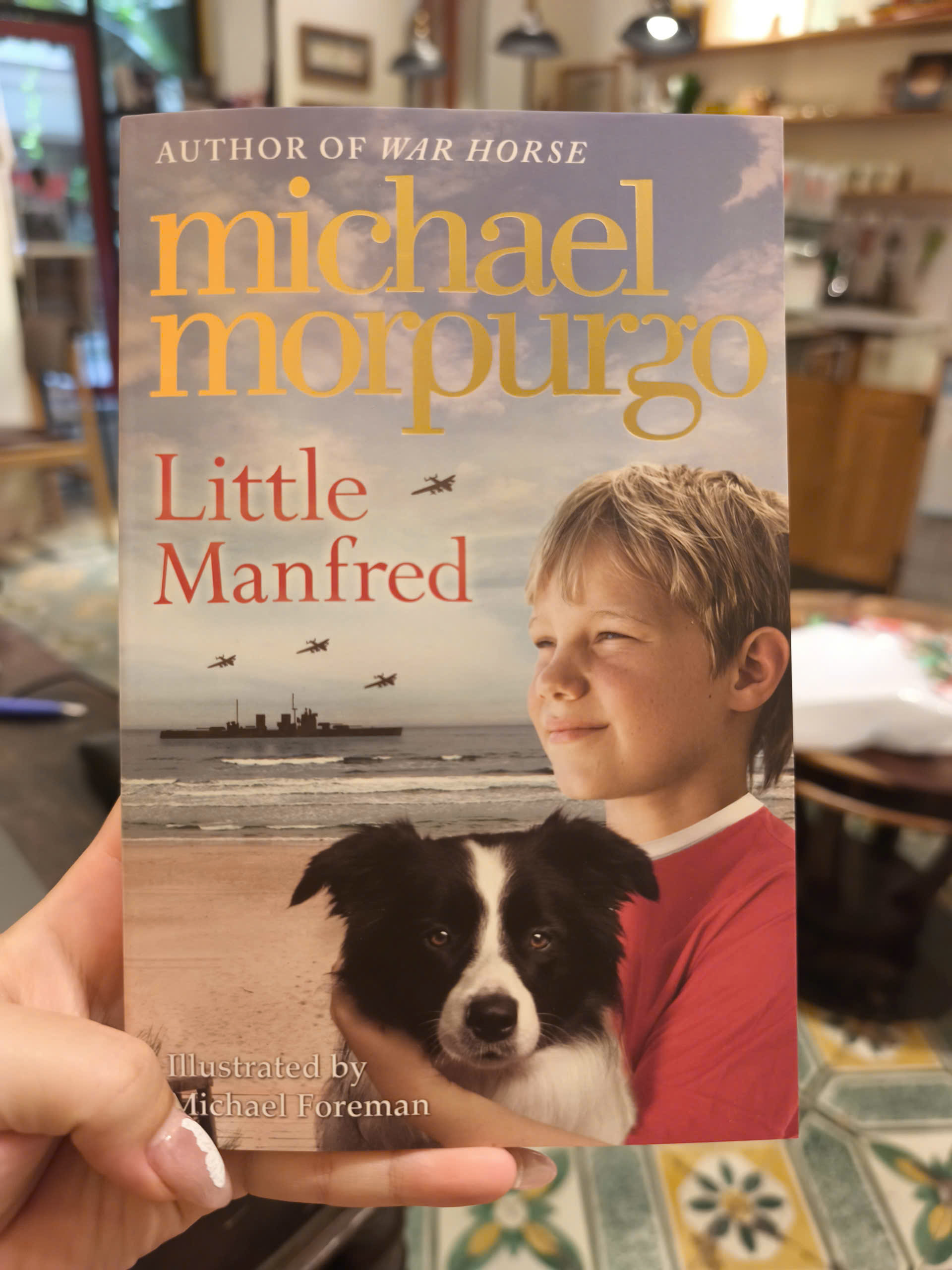 Little Manfred by Michael Morpurgo - Children Story Picture book in English - Sách Ngoại Văn