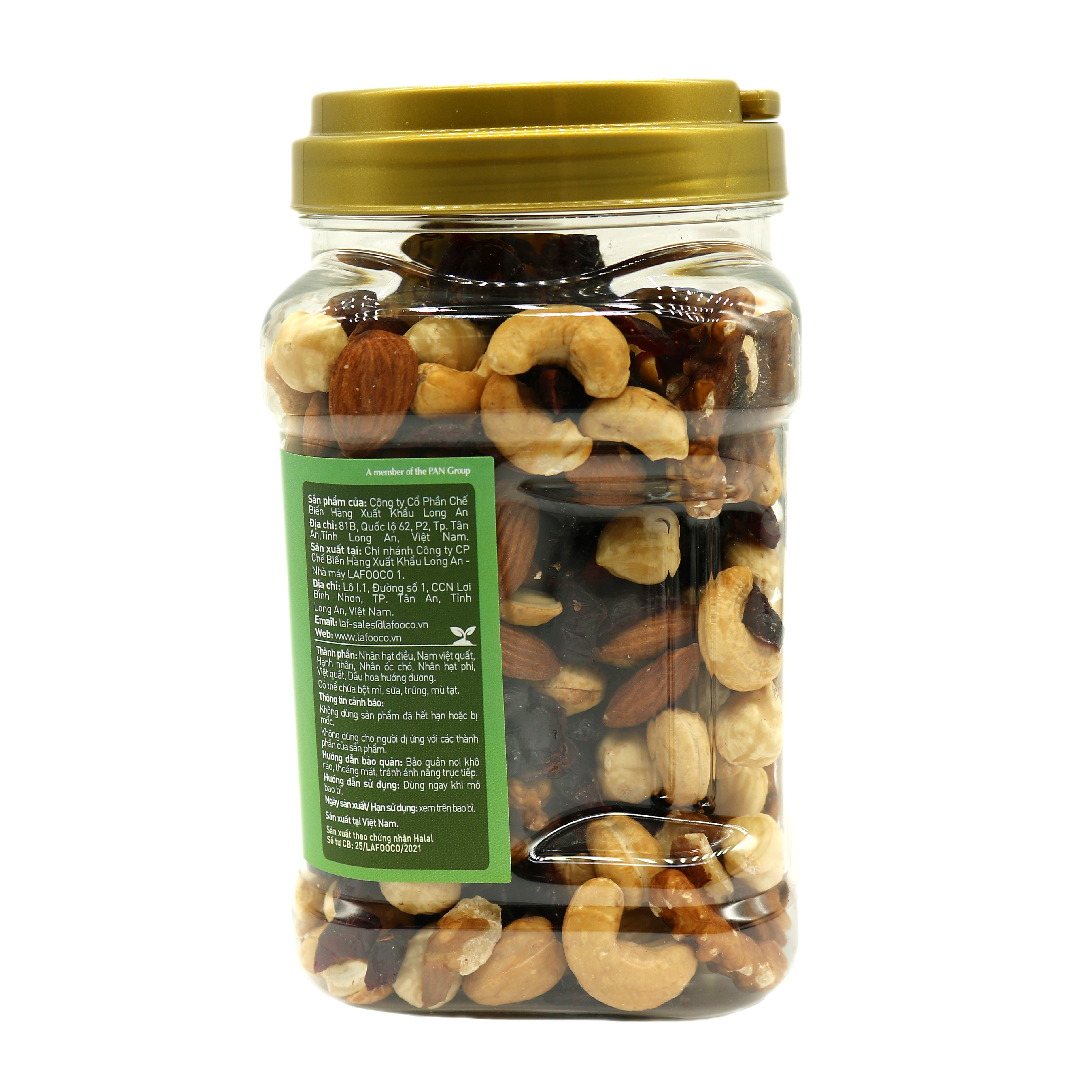 Trail mix LAFOOCO 450g Hạt hỗn hợp và quả mọng