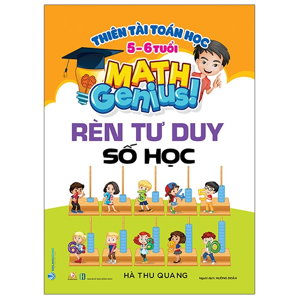 Combo Thiên Tài Toán Học Dành Cho Trẻ 5-6 Tuổi - 6 Cuốn - Hà Thu Quang - Vanlangbooks