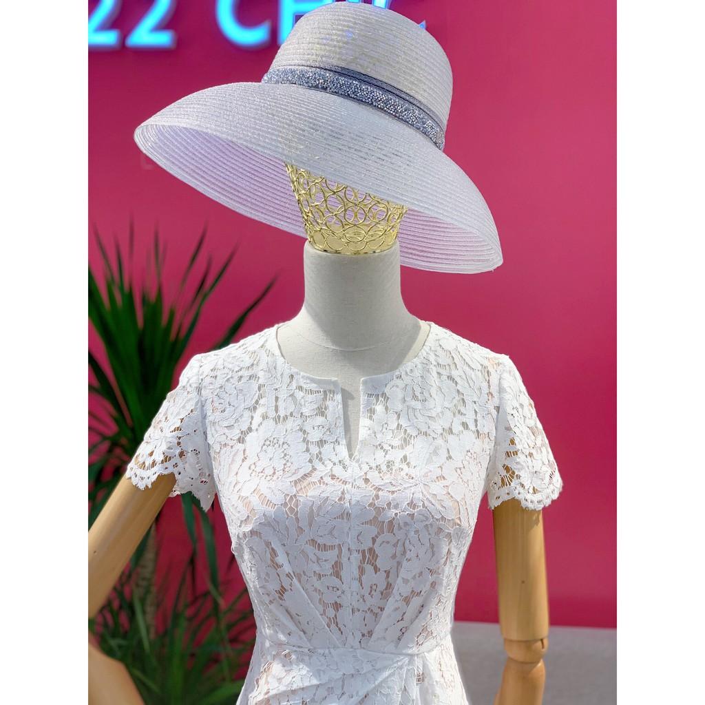 Váy ren trắng tôn dáng quyến rũ Sheery Dress - 22CHIC