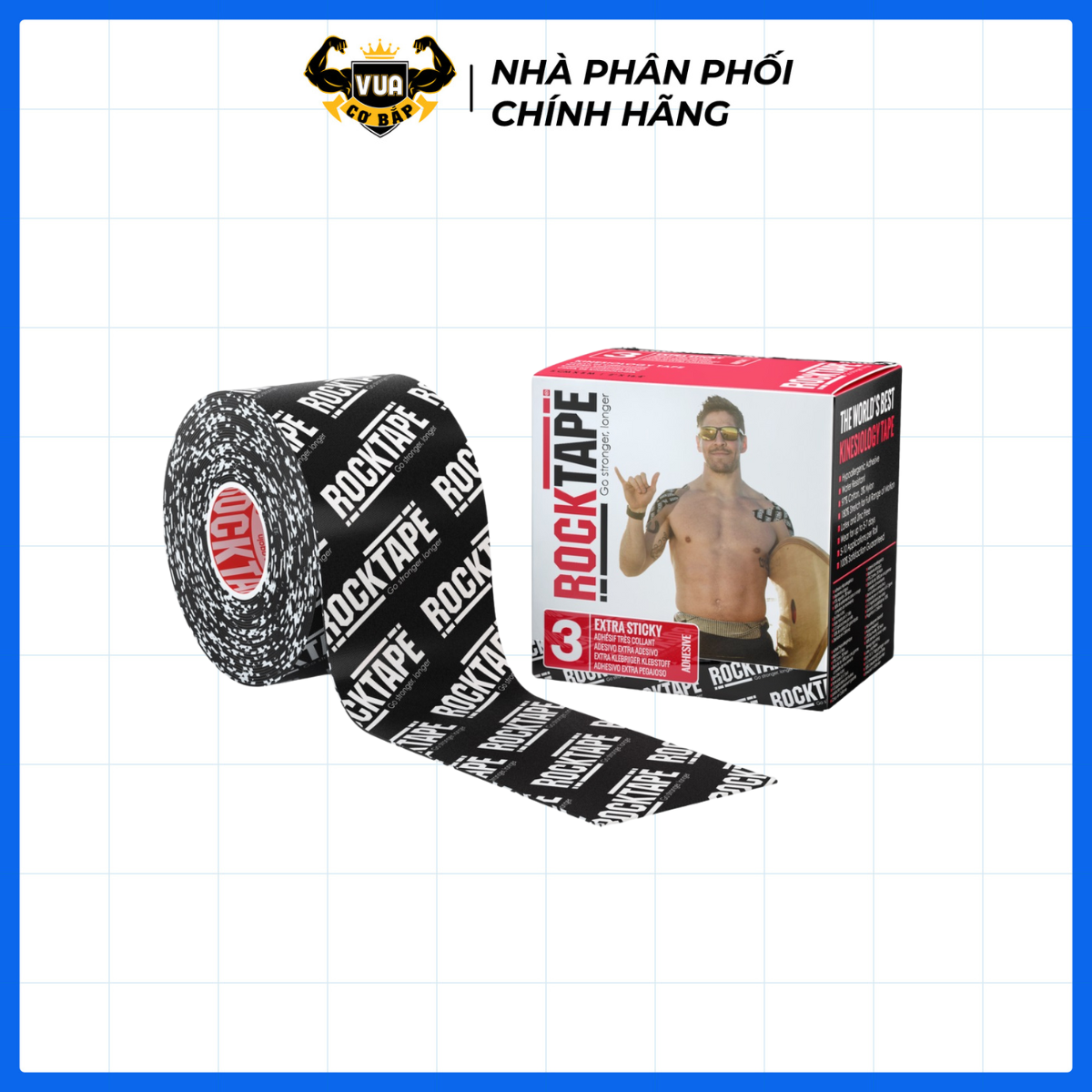 Băng Dán Cơ RockTape Extra-Sticky ADHESIVE